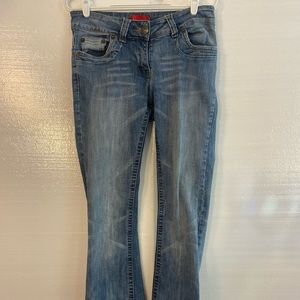 Parisian jeans European size 40 UK size 12 flare